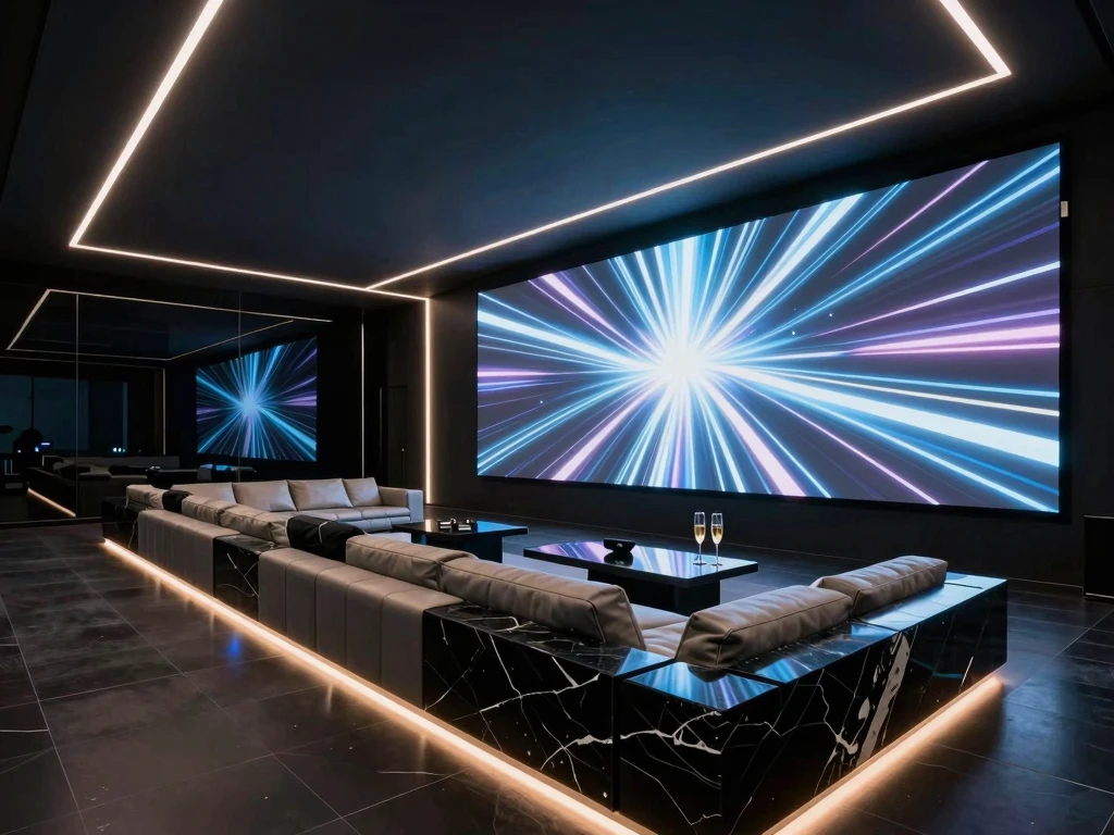 모던하고 깔끔한 감성의 메인 복도 전경